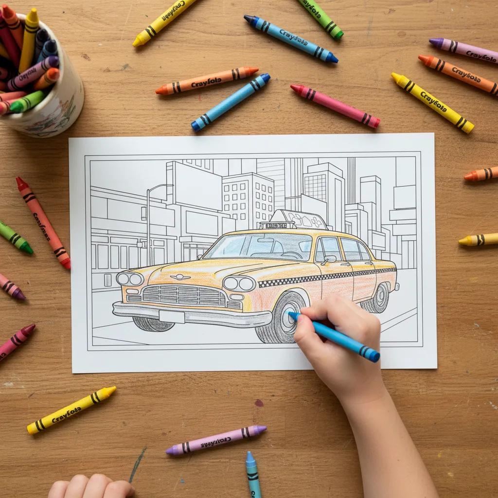 Times Square New York City Scenes: Adult Coloring Book - instagram story