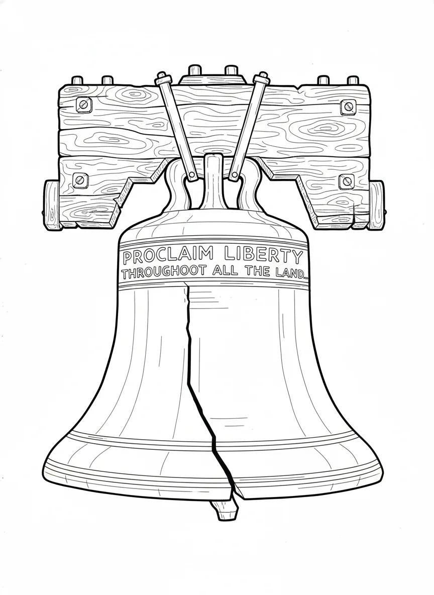 Historic Philadelphia Landmarks: Adult Coloring Book - Page 1