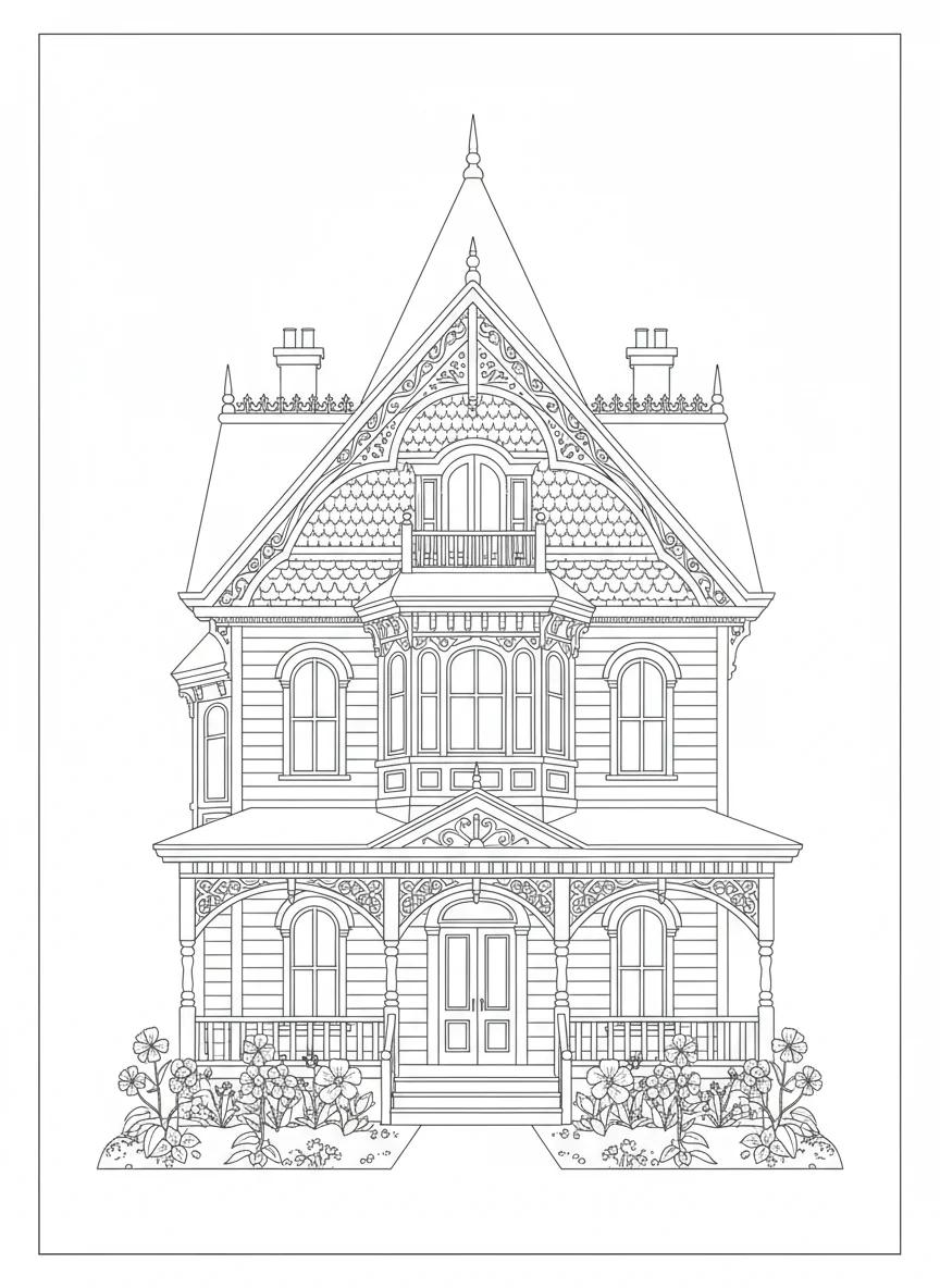Martha’s Vineyard Island Charm: Adult Coloring Book - Page 3