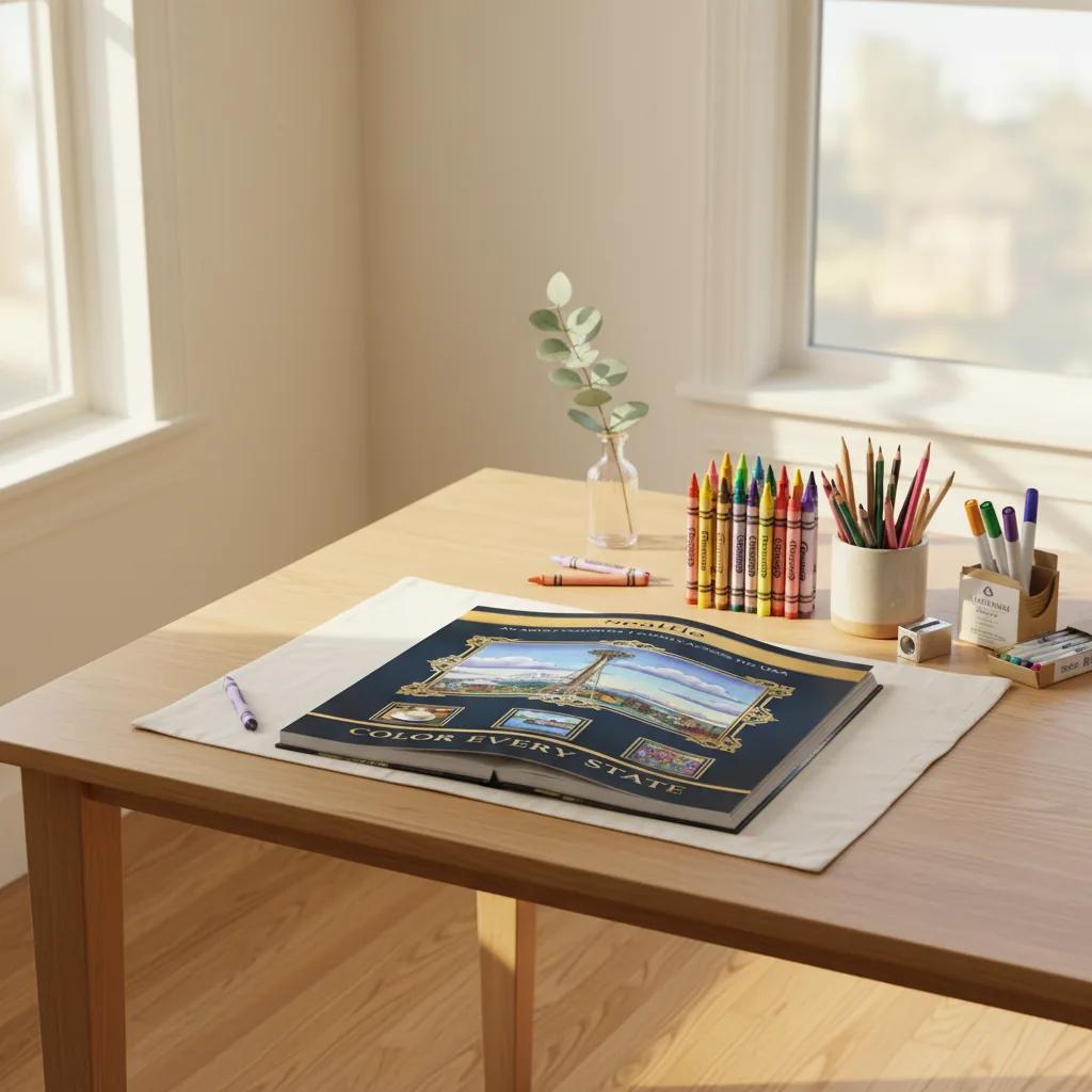 Seattle Washington Cityscapes: Adult Coloring Book - bookcase