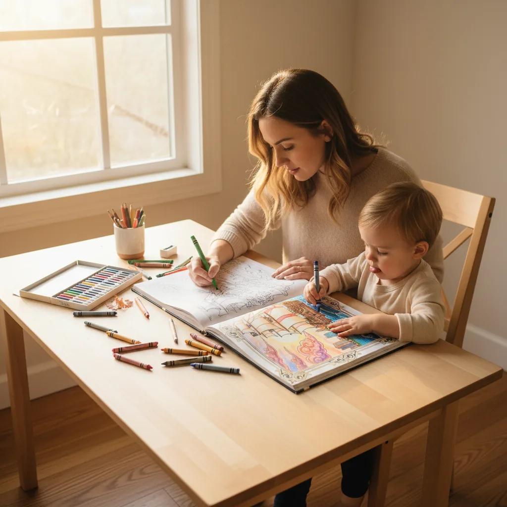 Tampa Florida Landmarks & Culture: Adult Coloring Book - reading