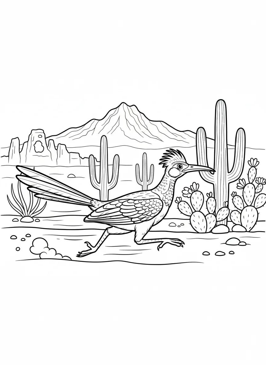Phoenix Arizona & Sonoran Desert: Adult Coloring Book - Page 2