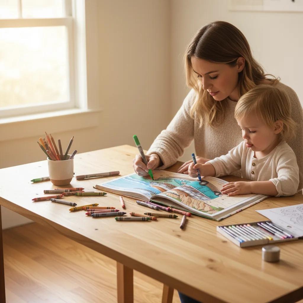 Malibu Coastline and Landmarks: Adult Coloring Book - reading