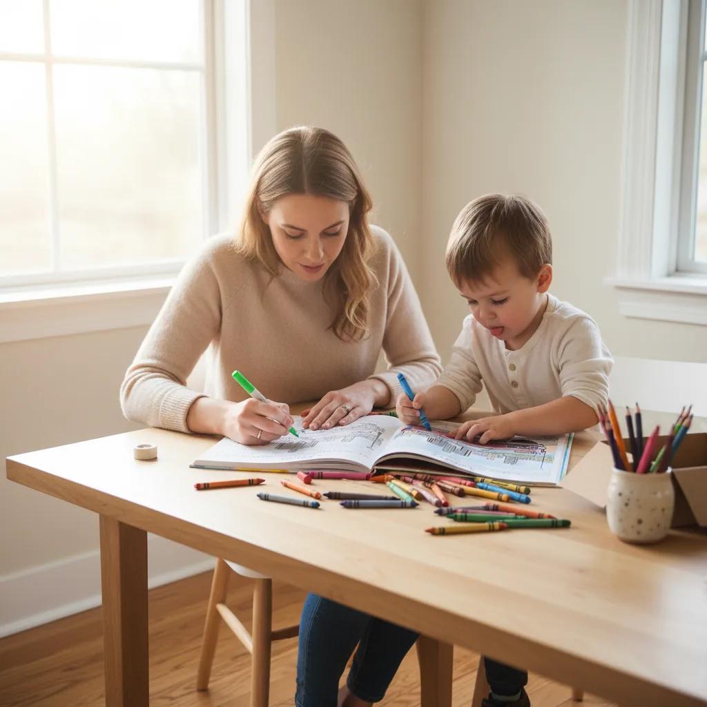 Detroit Cityscapes & Landmarks: Adult Coloring Book - reading