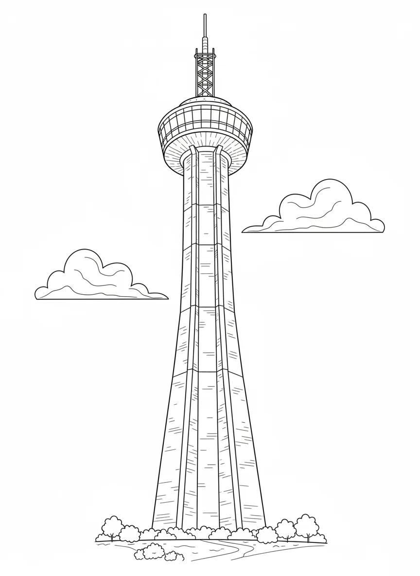 San Antonio Landmarks & Culture: Adult Coloring Book - Page 3