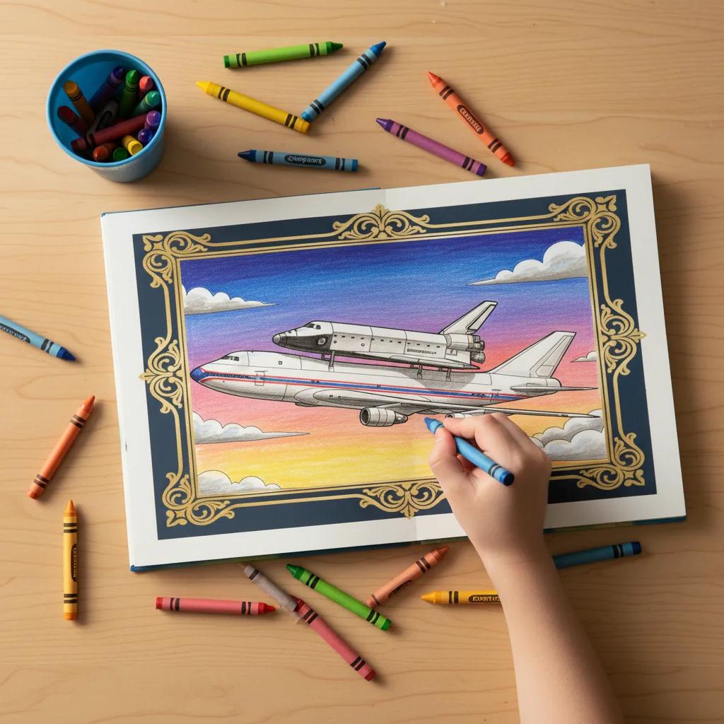 Houston Space City & NASA History: Adult Coloring Book - instagram story