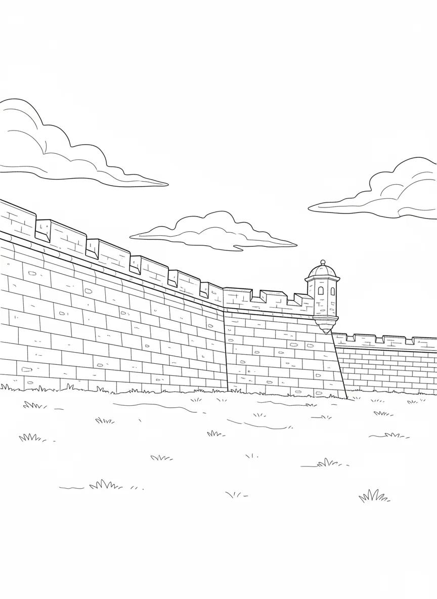St. Augustine Historic Landmarks: Adult Coloring Book - Page 3