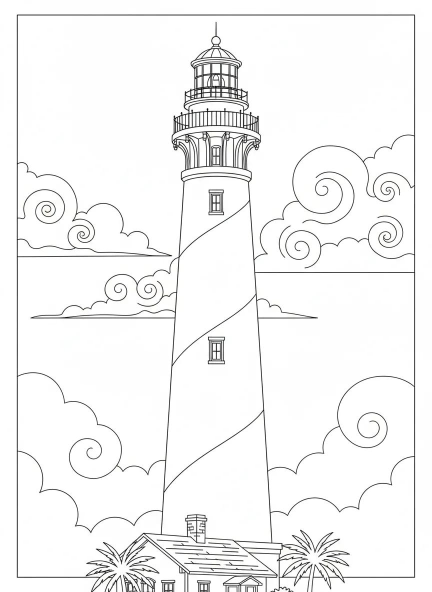 St. Augustine Historic Landmarks: Adult Coloring Book - Page 6