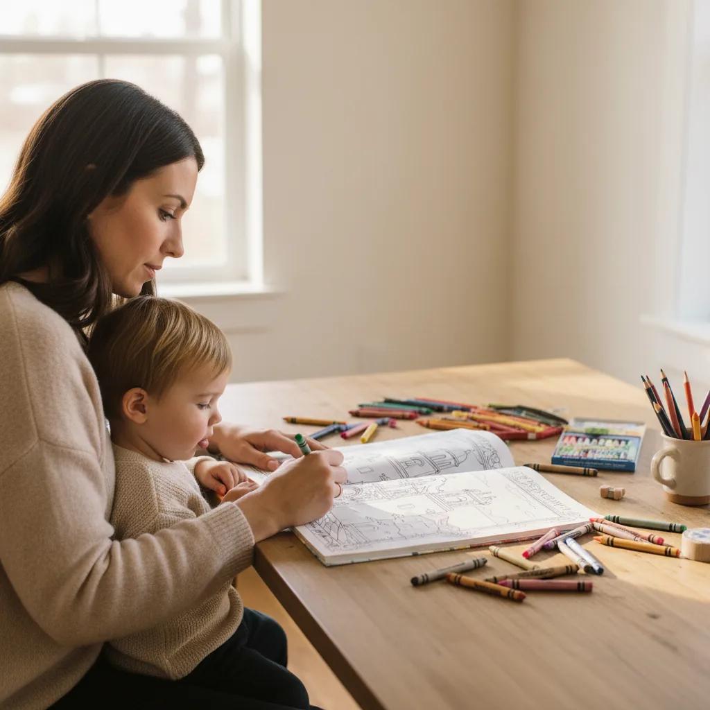 Tucson Arizona Desert Landscapes: Adult Coloring Book - reading