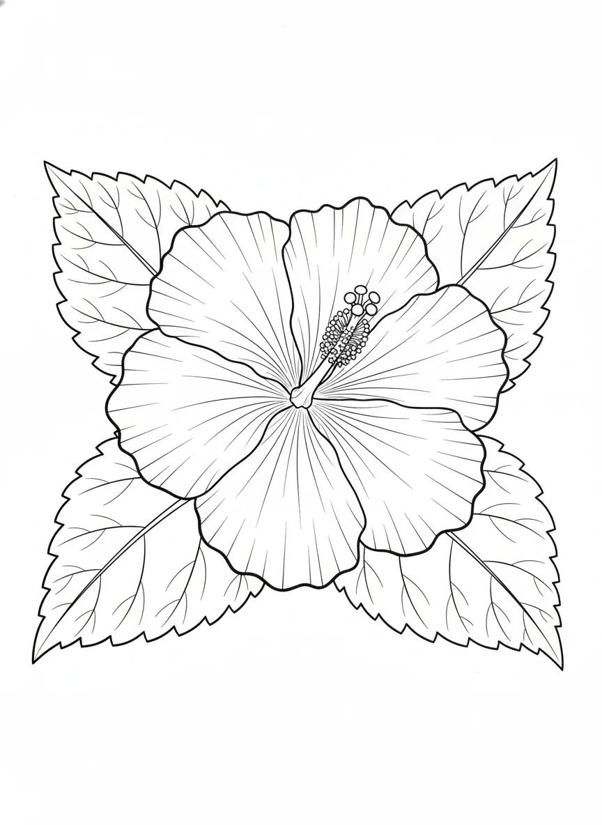 Maui Island Wildlife & Landscapes: Adult Coloring Book - Page 2