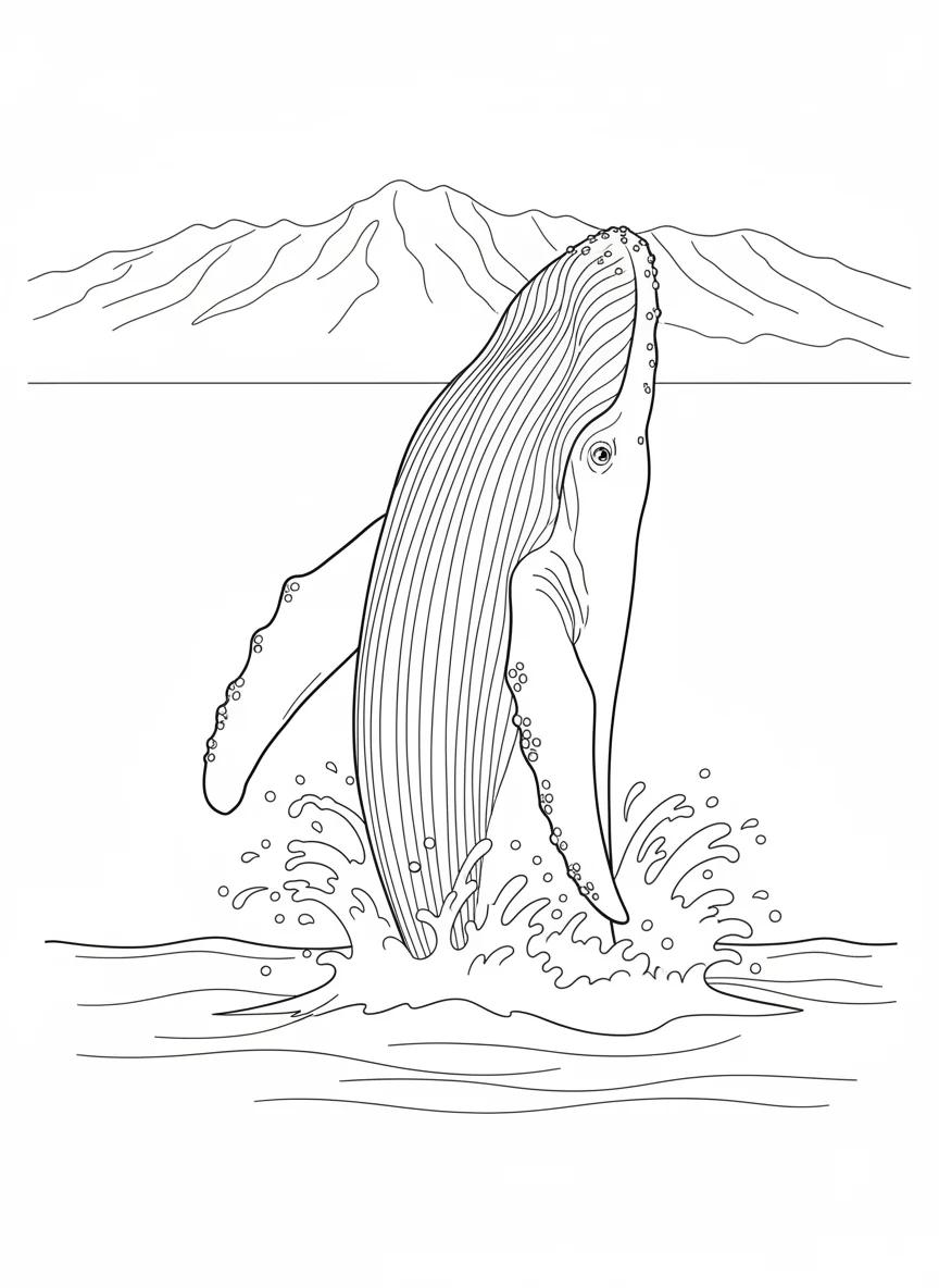 Maui Island Wildlife & Landscapes: Adult Coloring Book - Page 3