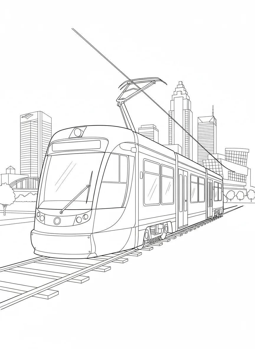 Charlotte Cityscapes & Landmarks: Adult Coloring Book - Page 9