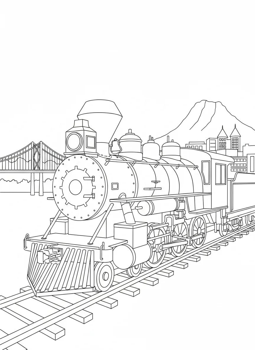 Chattanooga Tennessee Landmarks: Adult Coloring Book - Page 4