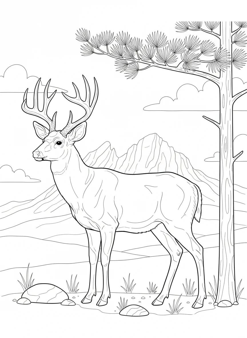 Boulder Colorado Landmarks & Nature: Adult Coloring Book - Page 3