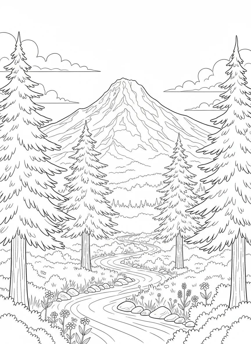 Portland Oregon Landmarks & Views: Adult Coloring Book - Page 4