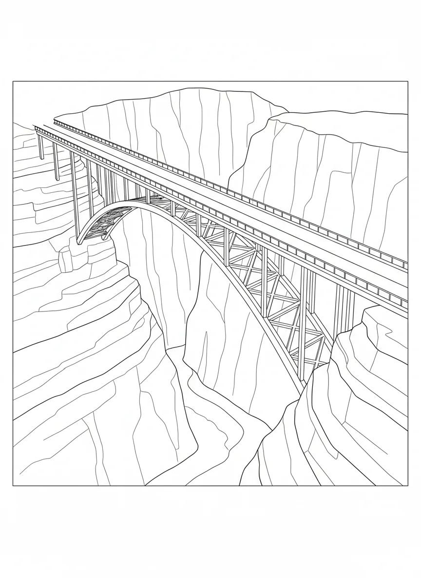 Taos New Mexico Desert & Pueblo: Adult Coloring Book - Page 3