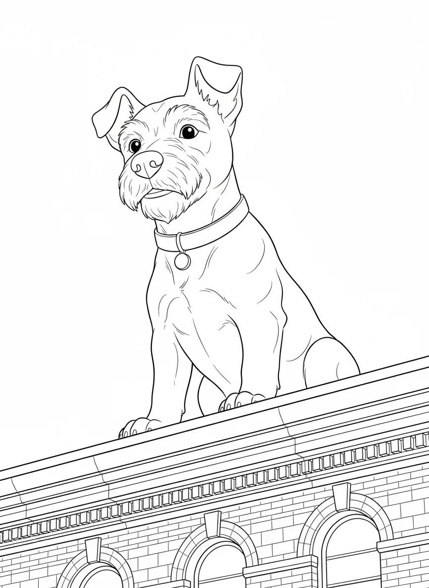 Albany New York Landmarks & Architecture: Adult Coloring Book - Page 3