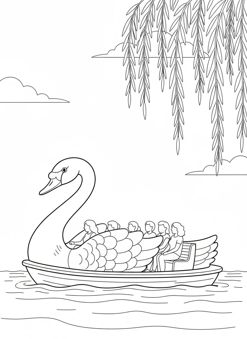 Boston, Massachusetts Landmarks: Adult Coloring Book - Page 4