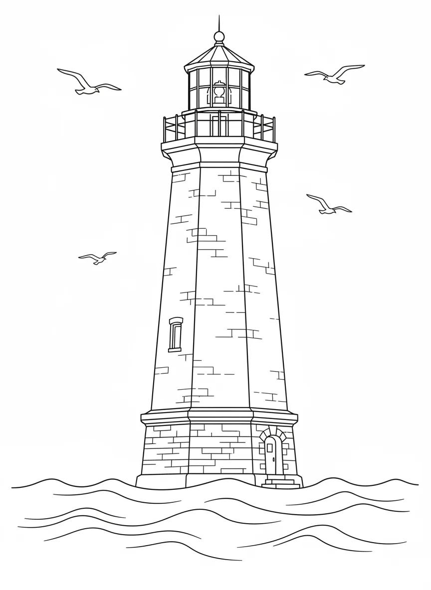 Buffalo New York Landmarks & Scenes: Adult Coloring Book - Page 3