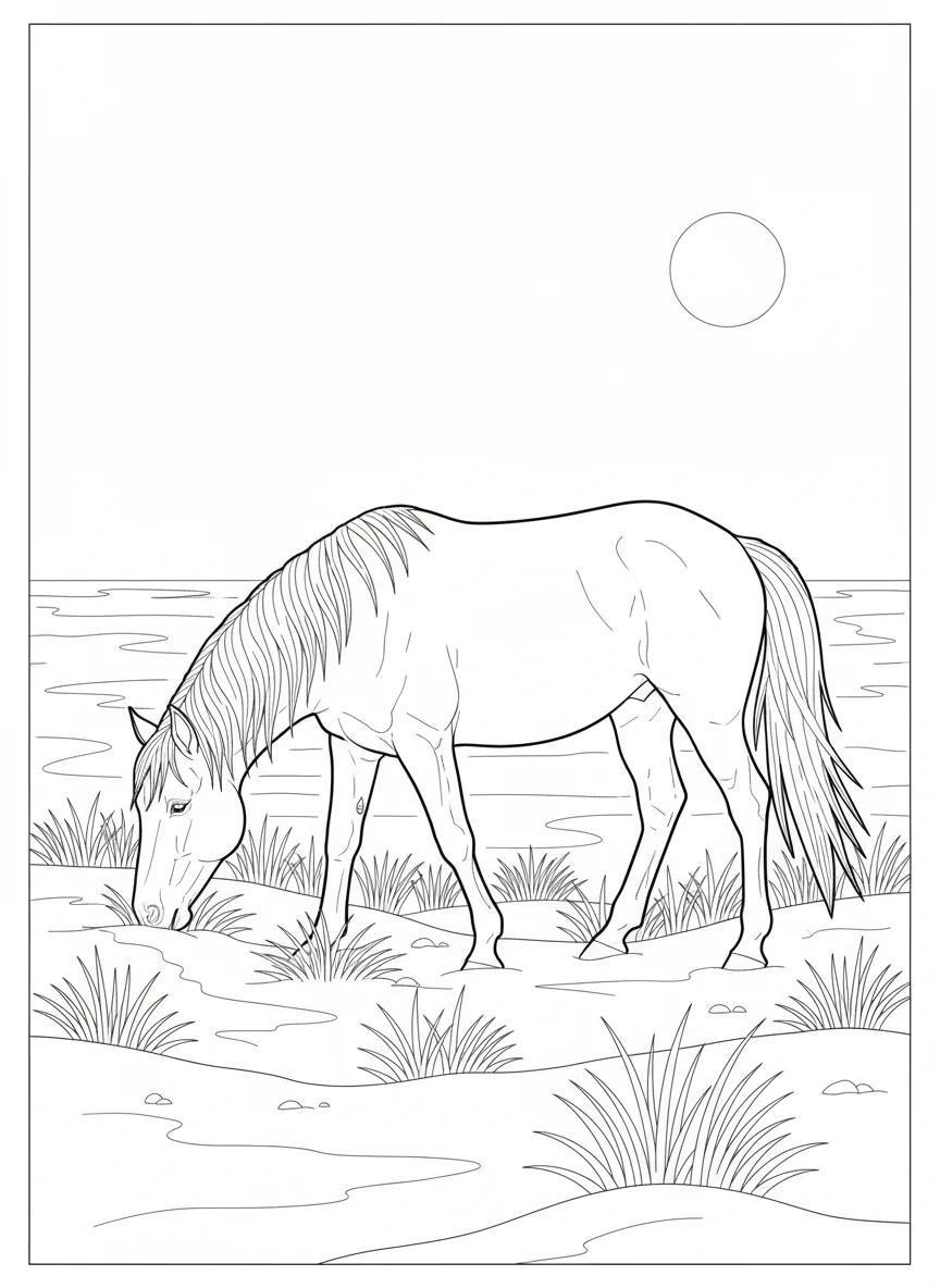 Outer Banks North Carolina Coast: Adult Coloring Book - Page 2