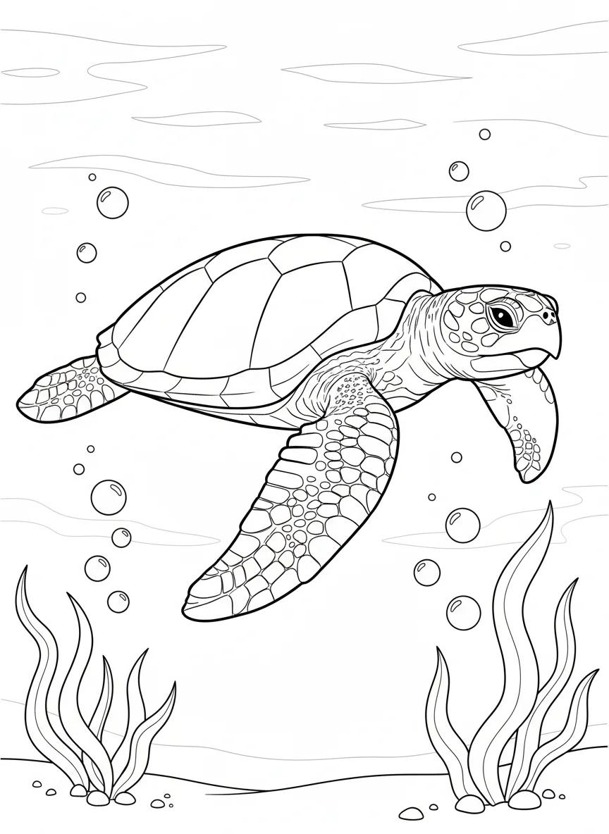 Outer Banks North Carolina Coast: Adult Coloring Book - Page 4