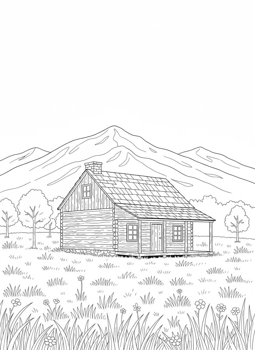 Great Smoky Mountains National Park: Adult Coloring Book - Page 4