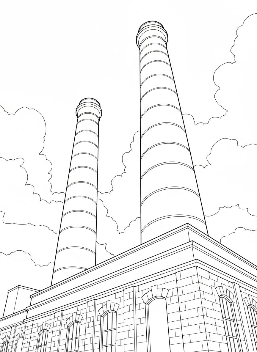 Hershey Pennsylvania Landmarks: Adult Coloring Book - Page 2