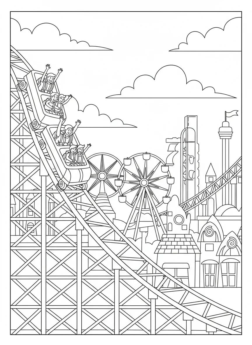 Hershey Pennsylvania Landmarks: Adult Coloring Book - Page 3