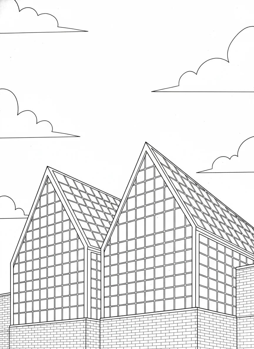 Chattanooga Tennessee Landmarks: Adult Coloring Book - Page 3