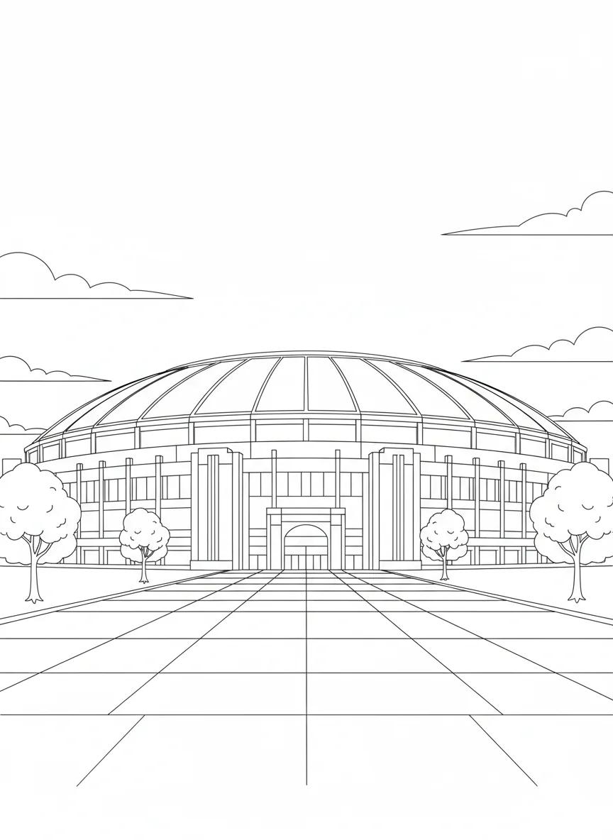 Syracuse New York Landmarks & Views: Adult Coloring Book - Page 2