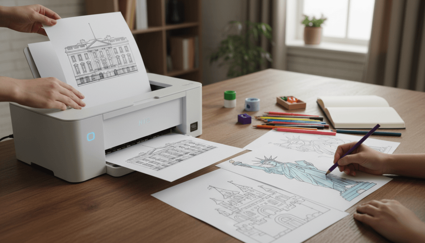 Customer reaching out about Color Every State coloring books